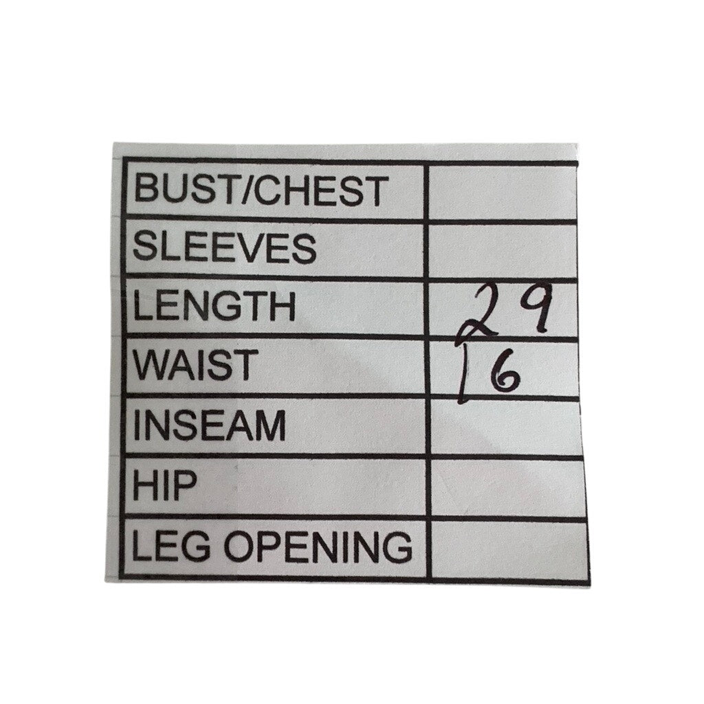 ADAM YVES Women's Vintage Red Side-Closure A-Line Midi Skirt SZ 16