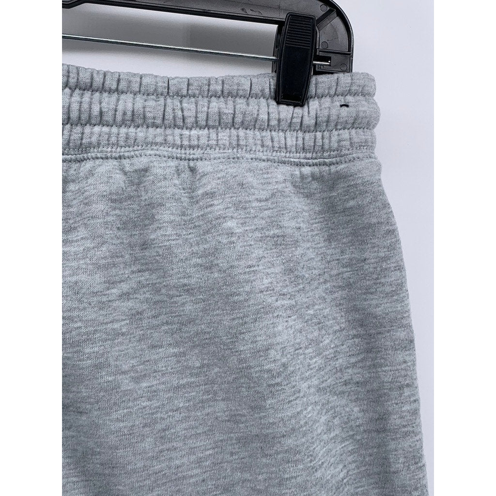 ATHLETEX Men's Gray Solid Casual Sweat Shorts SZ Ma