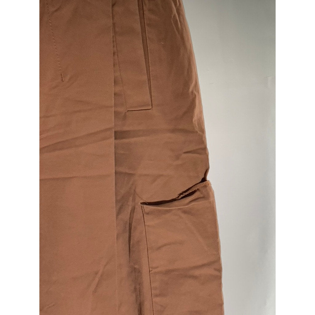 BOSS HUGO BOSS Women's Terracotta Straight-Leg Pant SZ 8