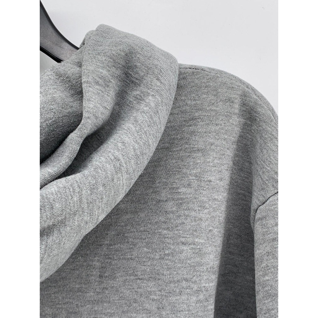 UNIVERSITA ROMA Women's Gray Vintage University Hoodie SZ L