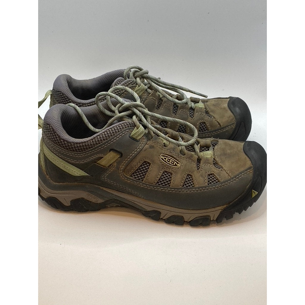 KEEN Men's Brown Targhee Vent Lace-Up lightweight Hiking Shoes SZ 8