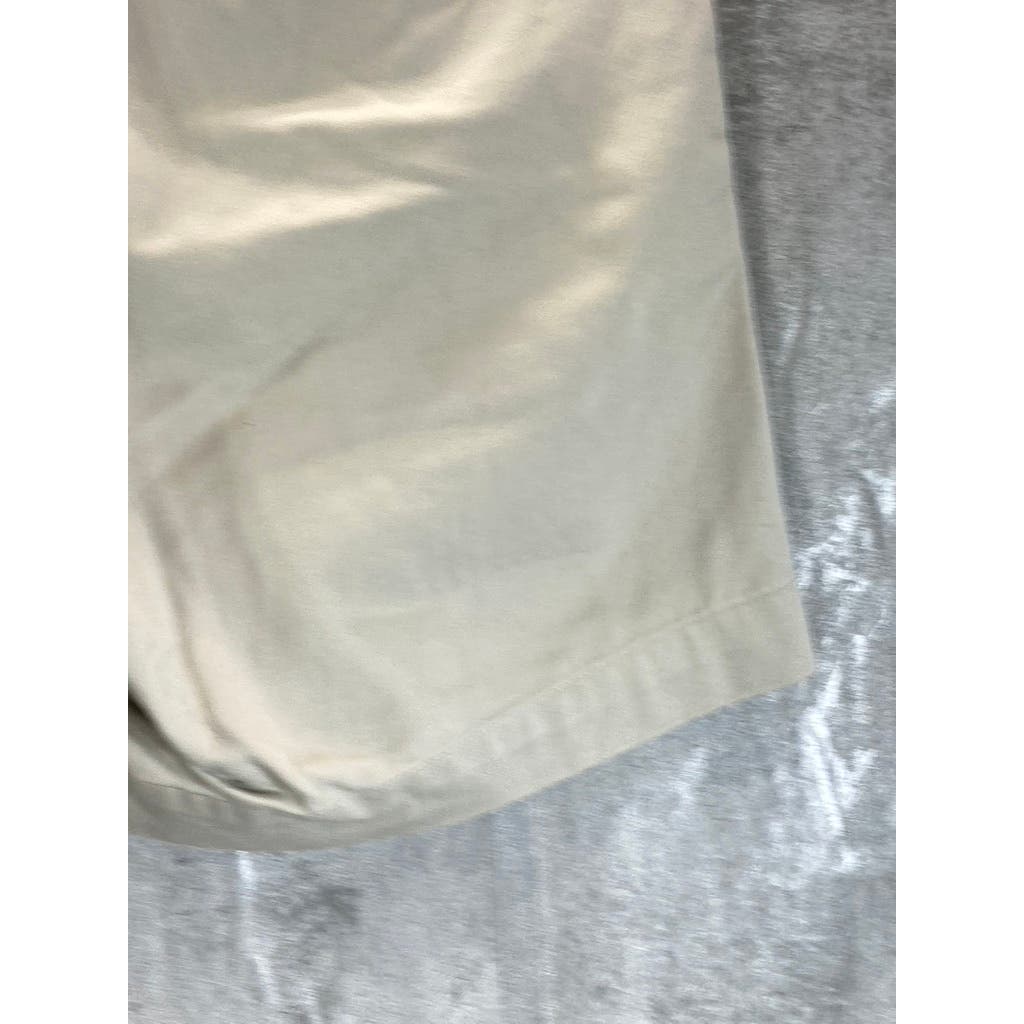 BANANA REPUBLIC Men's Beige Lightweight Regular-Fit Shorts SZ 34