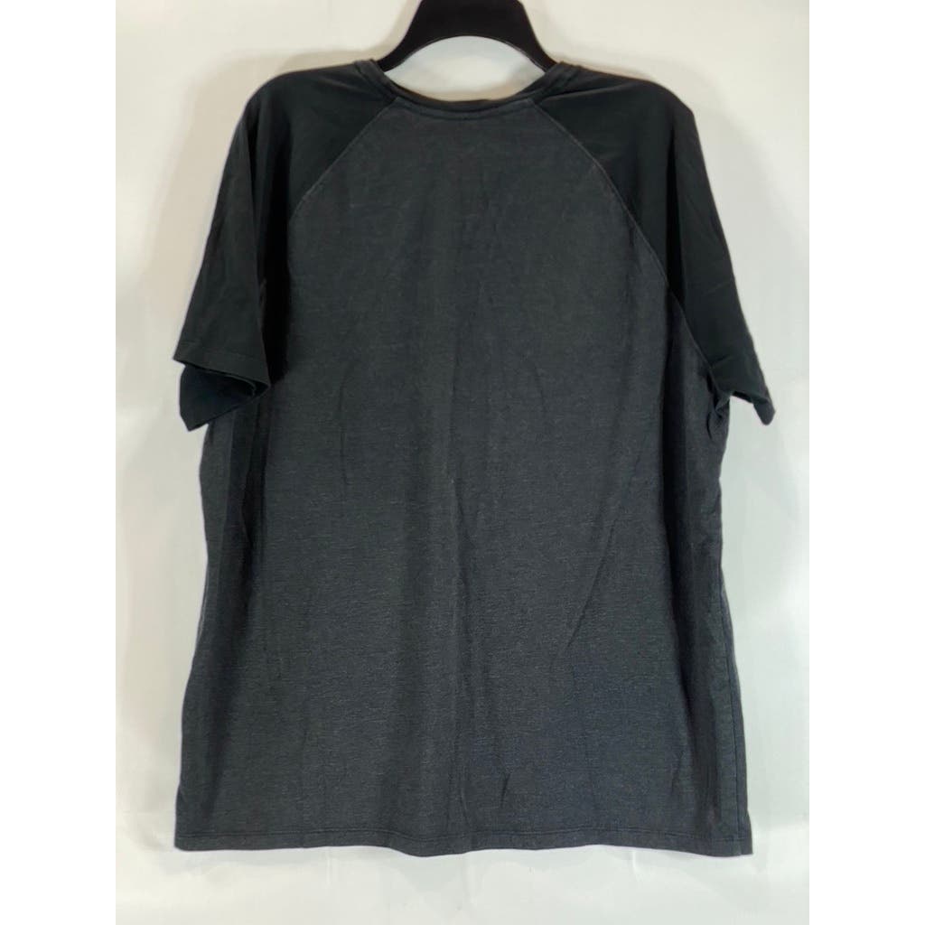 GOODFELLOW & CO Men's Black Crewneck Standard-Fit Short Sleeve T-Shirt SZ XL