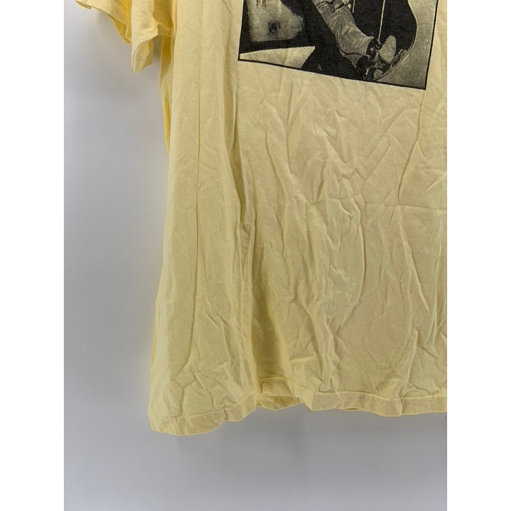 COMFORT COLORS Men's Yellow Crewneck Short Sleeve Little Dipper T-Shirt SZ XL