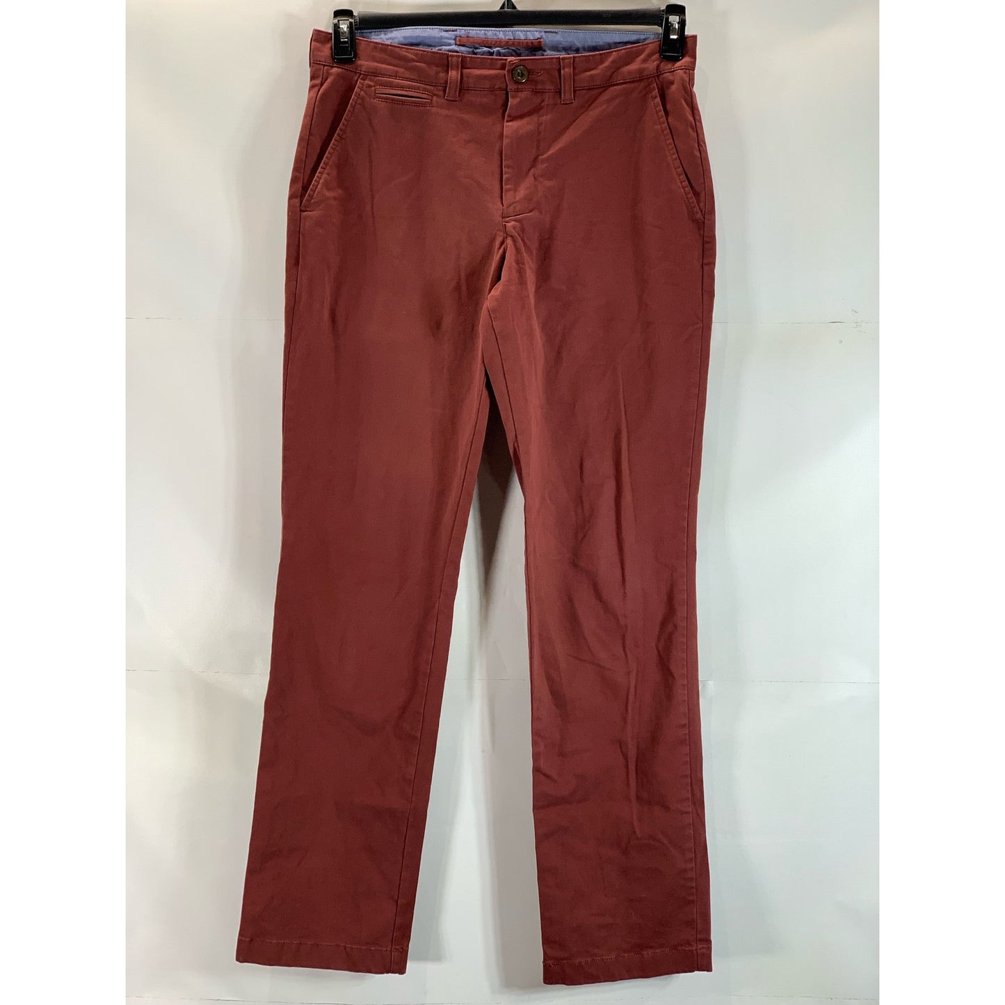 L.L. BEAN Men's Light Hickory Lakewashed Stretch Standard-Fit Khaki Pant SZ33X34