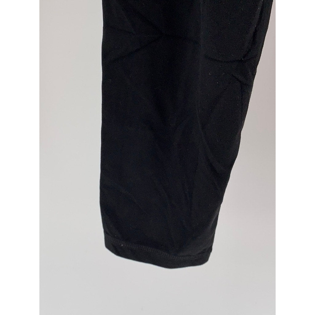TRAMPOLINE Women's Black Solid Pull-On Ankle Leggings SZ XS