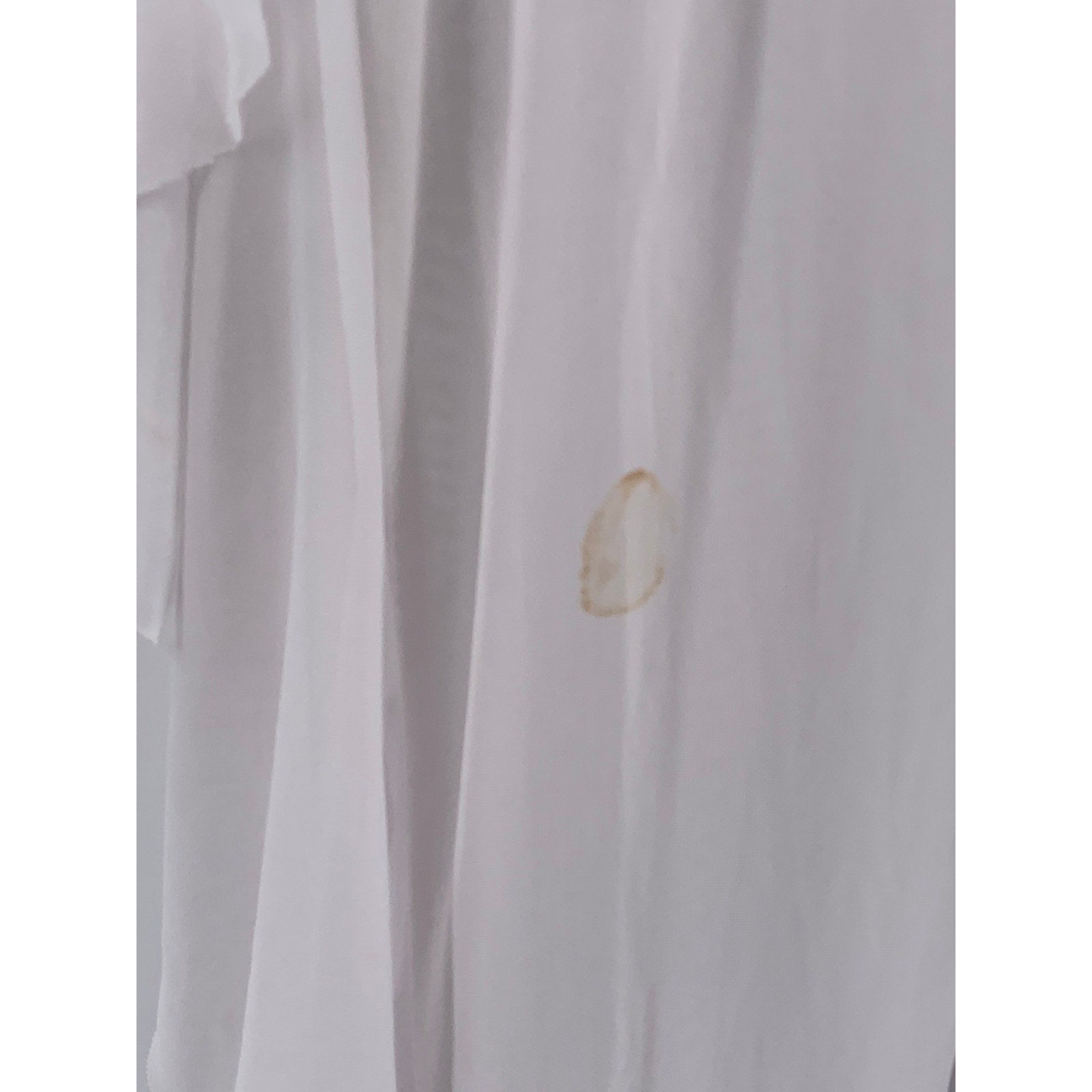 FASHION NOVA Women's White Sheer Sunshine See Through Fringe Cover-Up Pants SZ S