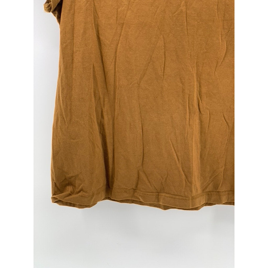 MADEWELL Women's Brown Northside Vintage Tee SZ L