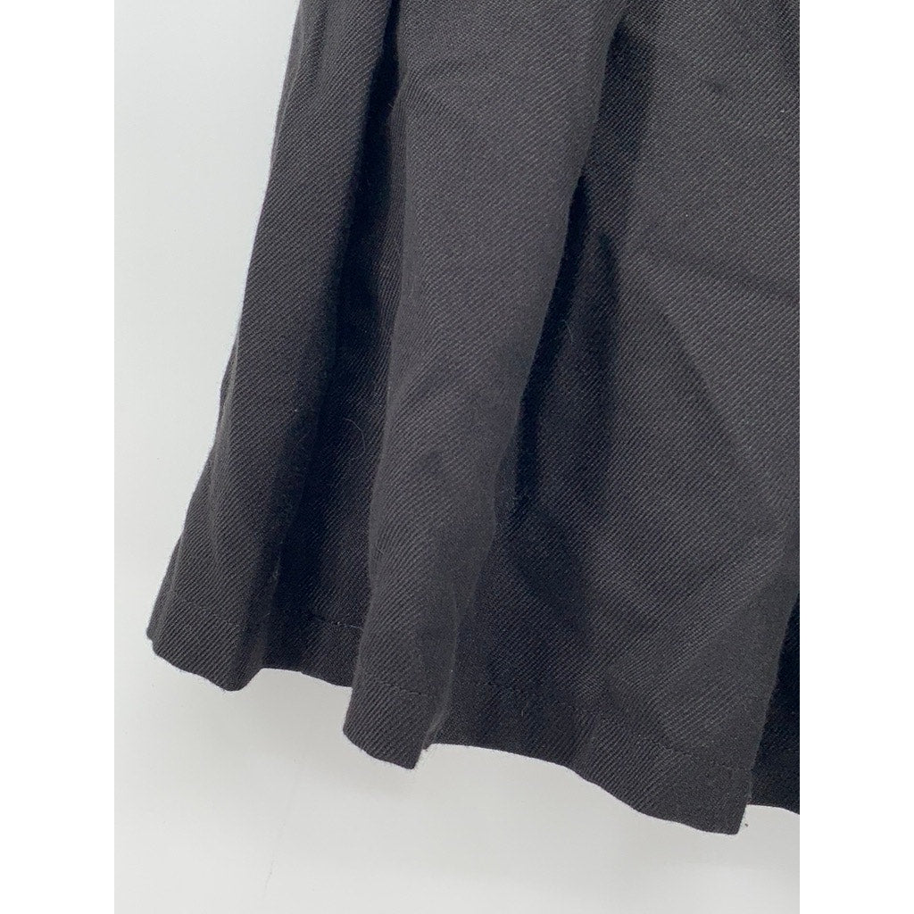 ROYAL BONES Women's Black Tripp Chain Pleated Grunge Mini Skirt SZ M