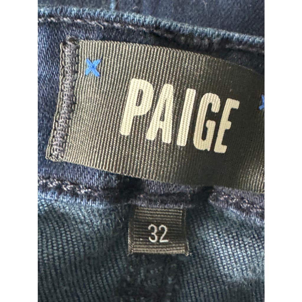 PAIGE Women's Novela Genevieve High-Rise Flare Jeans SZ 32