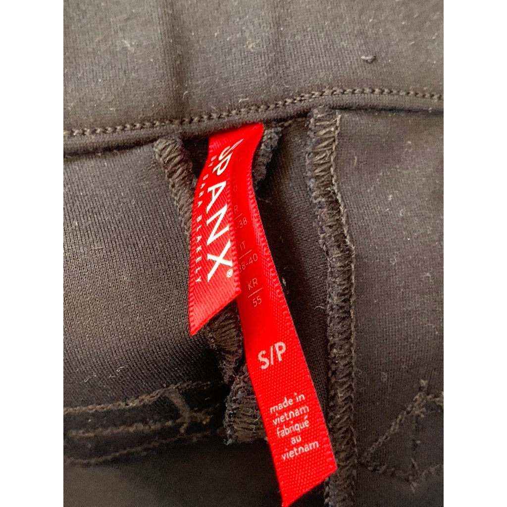 SPANX Women's Black Solid The Perfect Skinny Ankle Pant SZ S