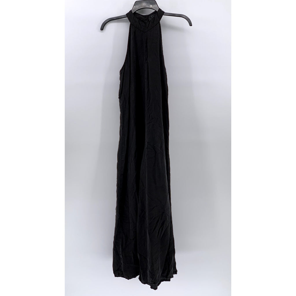 CLOTH & STONE Women's Black Halter Maxi Dress SZ XS