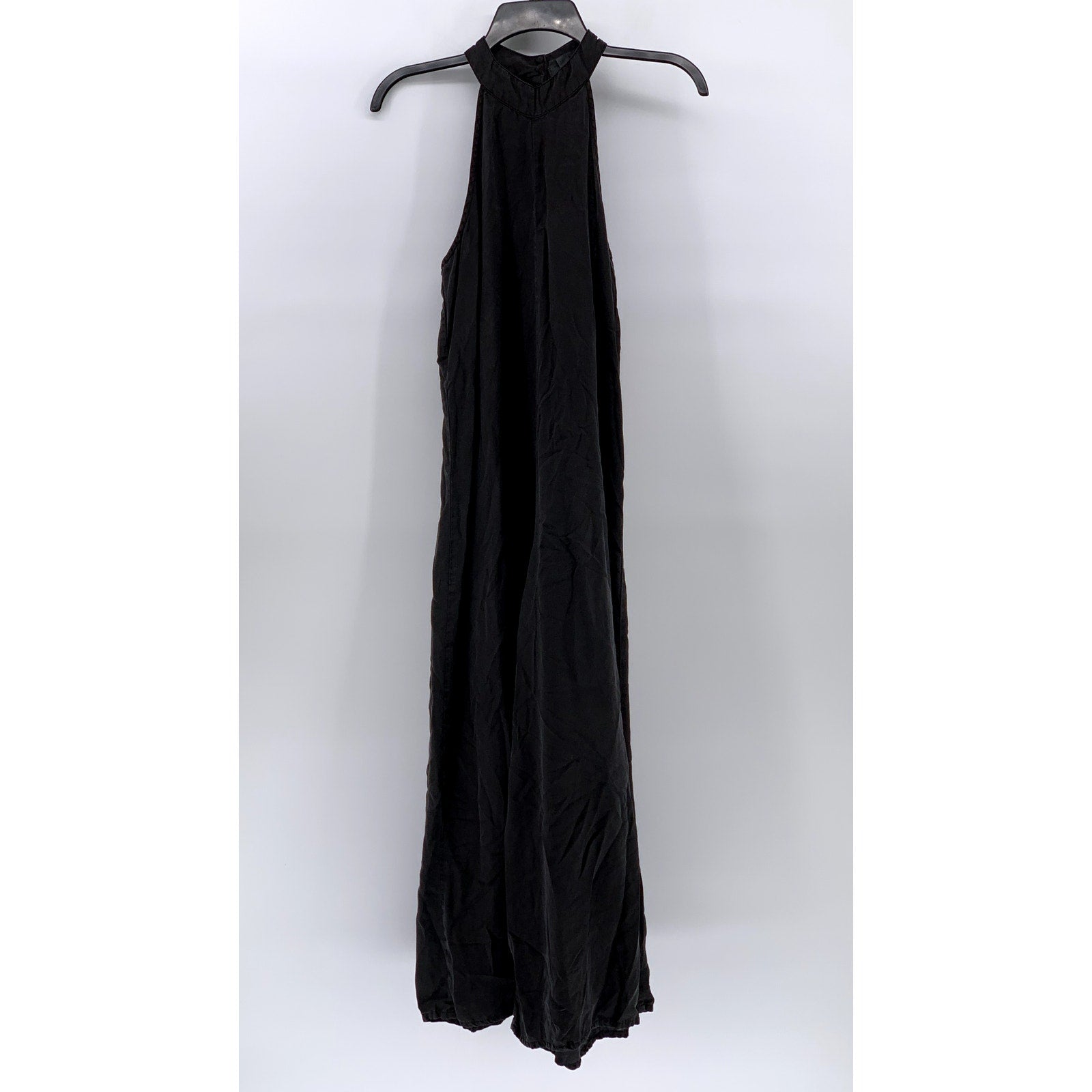 CLOTH & STONE Women's Black Halter Maxi Dress SZ XS
