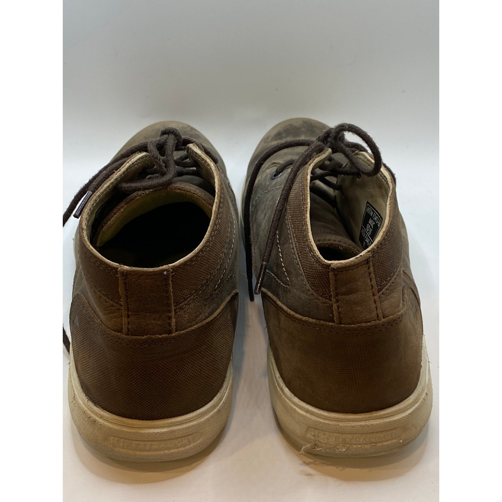 RED WING Men's Brown Steel-Toe Lace-Up Chukka Boots SZ 11