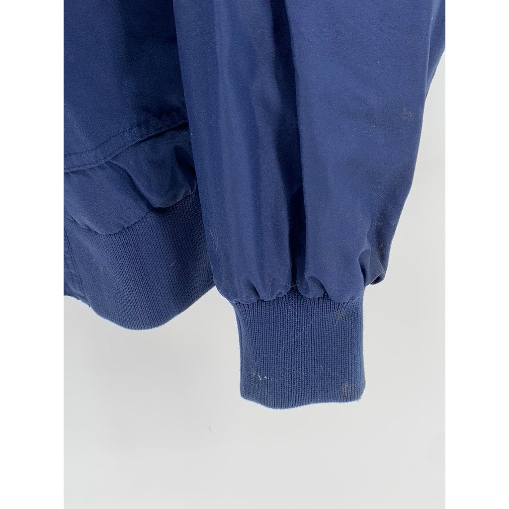 PACIFIC TRAIL Men's Vintage Blue Barrier Cloth Zip-Up Jacket SZ S