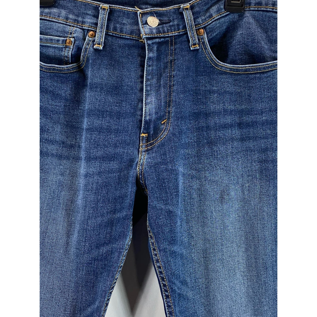LEVI'S Men's Medium Blue 511 Slim-Fit Five-Pocket Denim Jean SZ 34X30