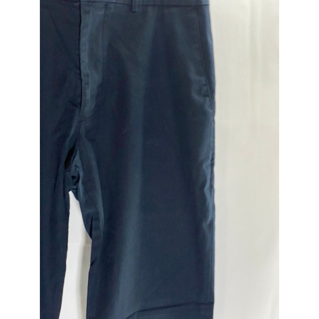 CLUB MONACO Men's Dark Navy Modern Slim-Fit Conner Chino Pant SZ 33