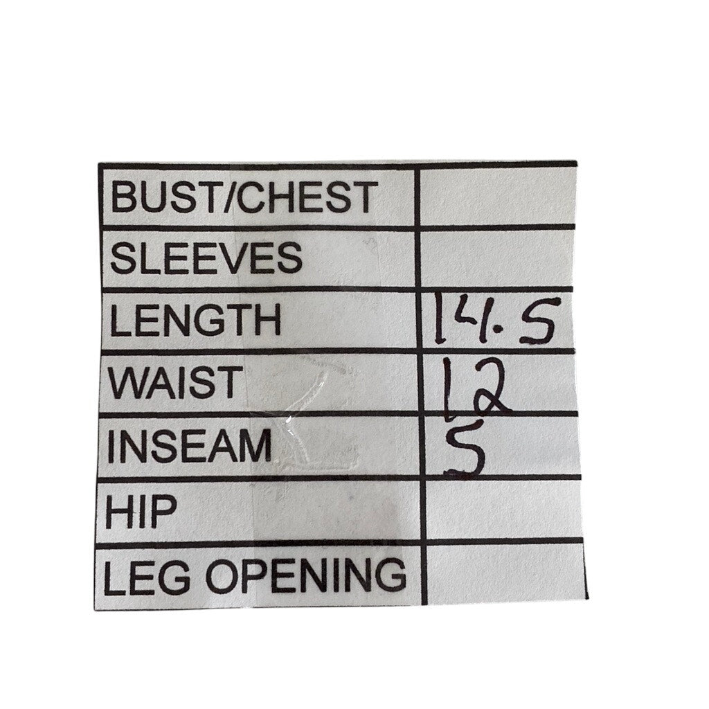 90 DEGREE BY REFLEX Women's Green Solid High-Rise Pull-On Bike Shorts SZ XS