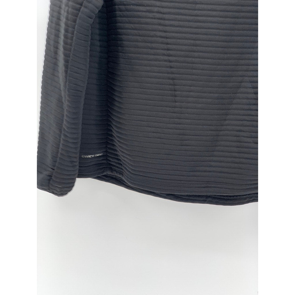LAYER8 Women's Black Ribbed Crewneck Long Sleeve Sweatshirt SZ XXL