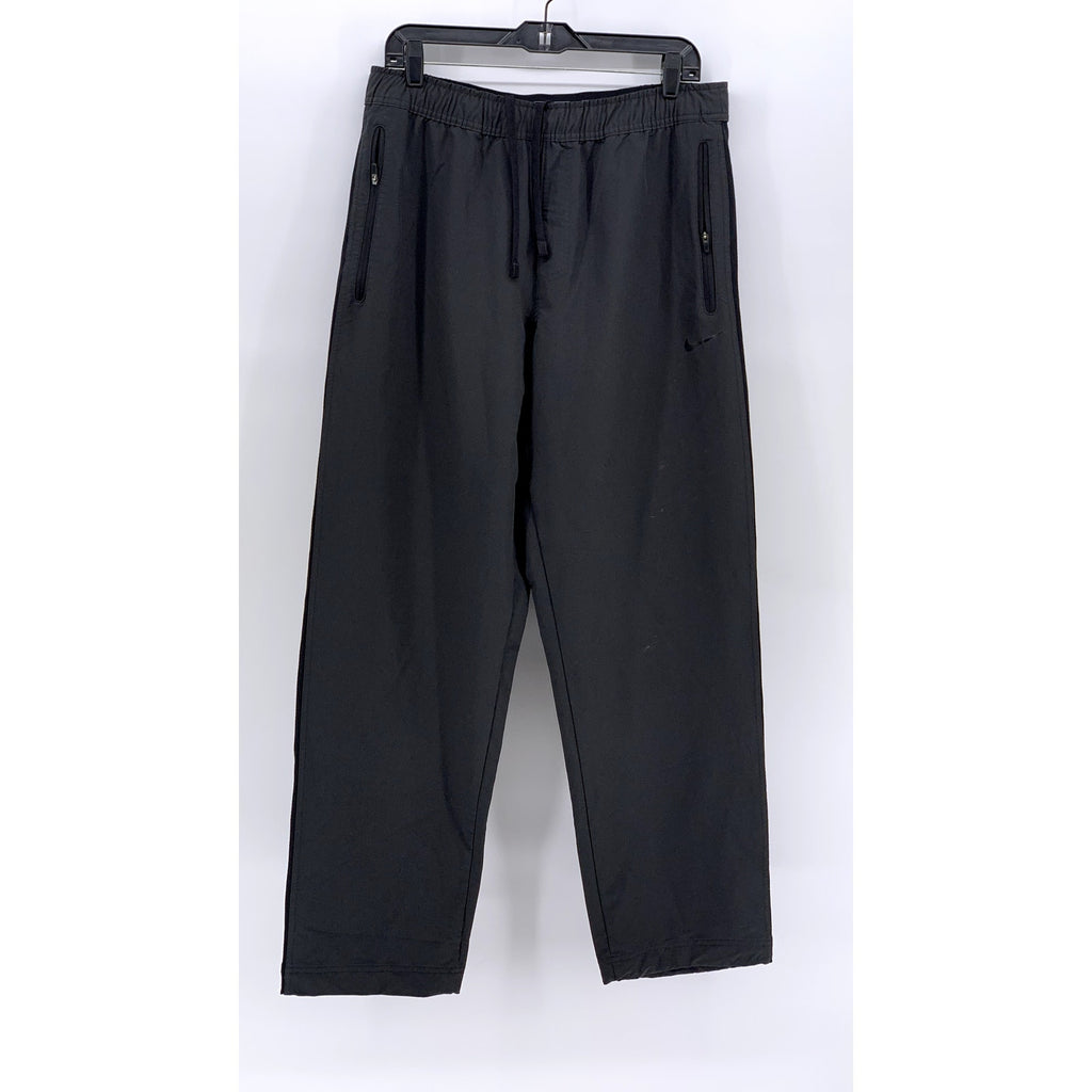 NIKE Men's Black Solid Training Active Pants SZ L