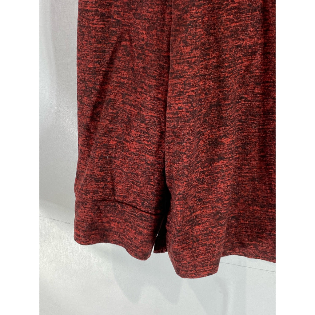 TAILORBYRD Collection Men's Burgundy Regular-Fit Long Sleeve Polo Shirt SZ L