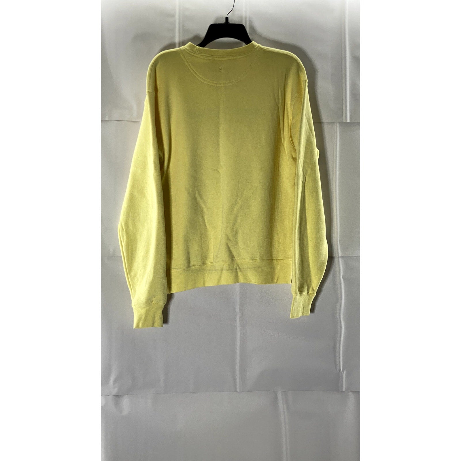 BIG COTTON BETTER THAN BASIC Gear Men's Yellow Pebble Beach Logo Sweatshirt SZ S