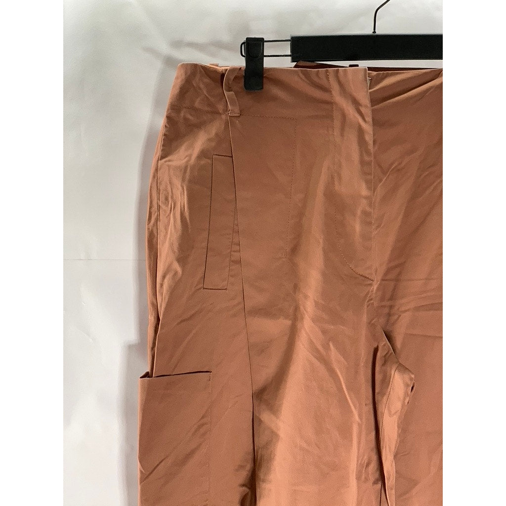 BOSS HUGO BOSS Women's Terracotta Straight-Leg Pant SZ 8