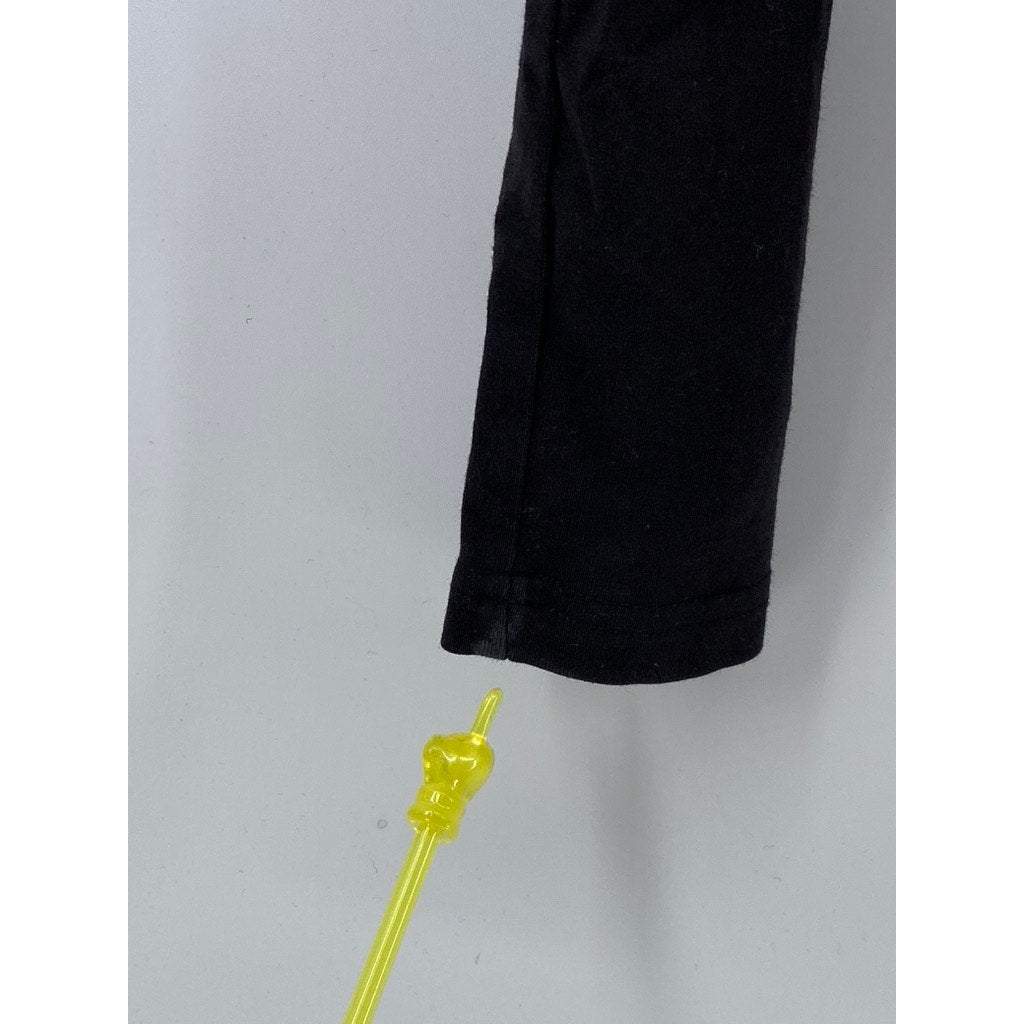 PRINCESS POLLY Women’s Black Rixie High-Neck Backless Long Sleeve Top SZ 2