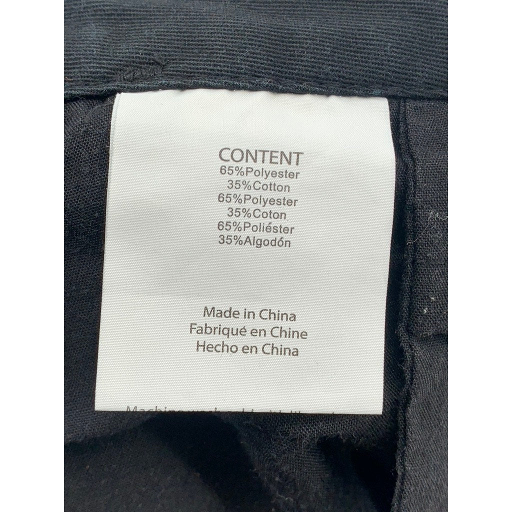 O'NEILL Men's Black Relaxed-Fit Casual Chino Shorts SZ 36