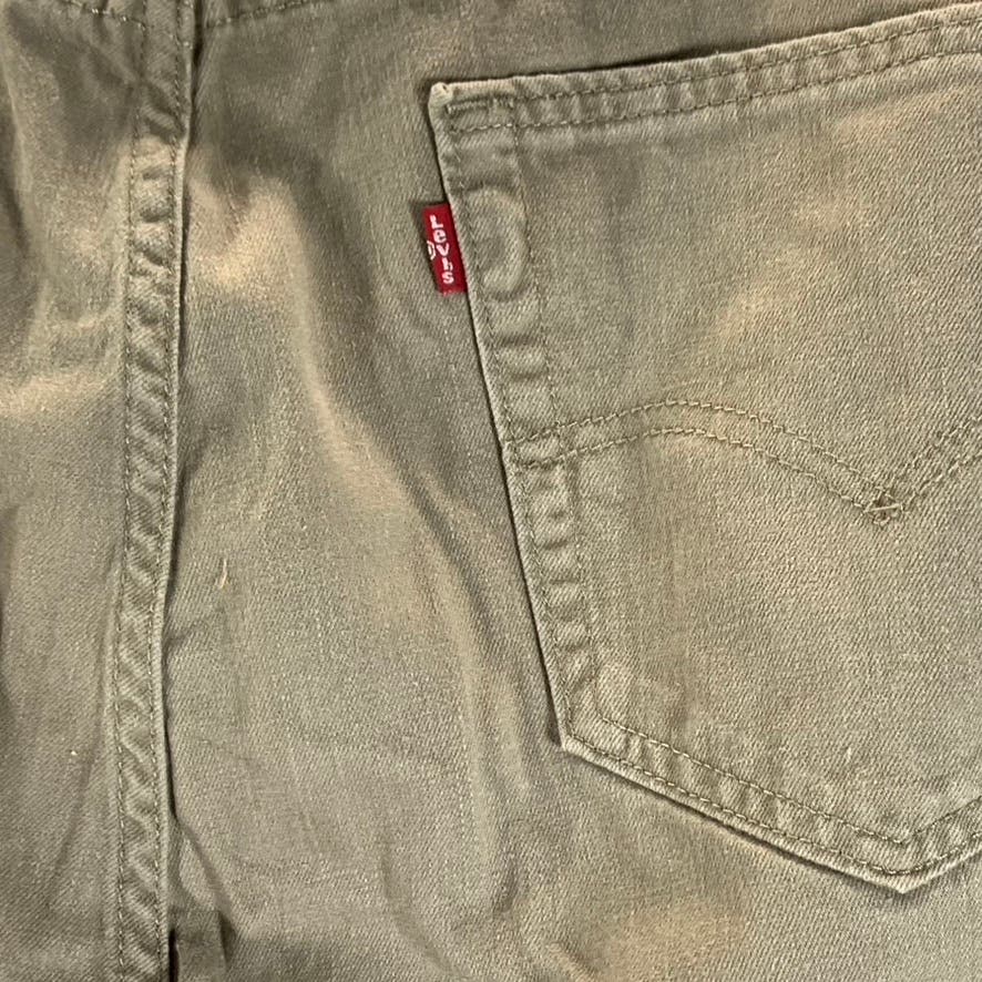 LEVI'S Men's Tan 505 Regular-Fit Five-Pocket Jeans SZ 36X32