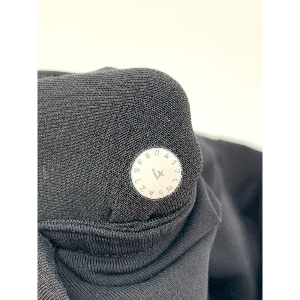 LULULEMON Women's Black Solid Pull-On Fitted Active Leggings SZ 4