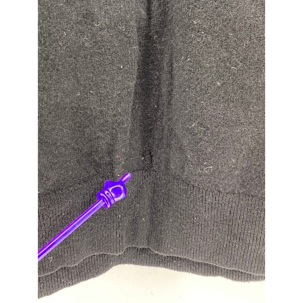 EVERLANE Women’s Black Classic Crewneck Cashmere Pullover Sweater SZ M