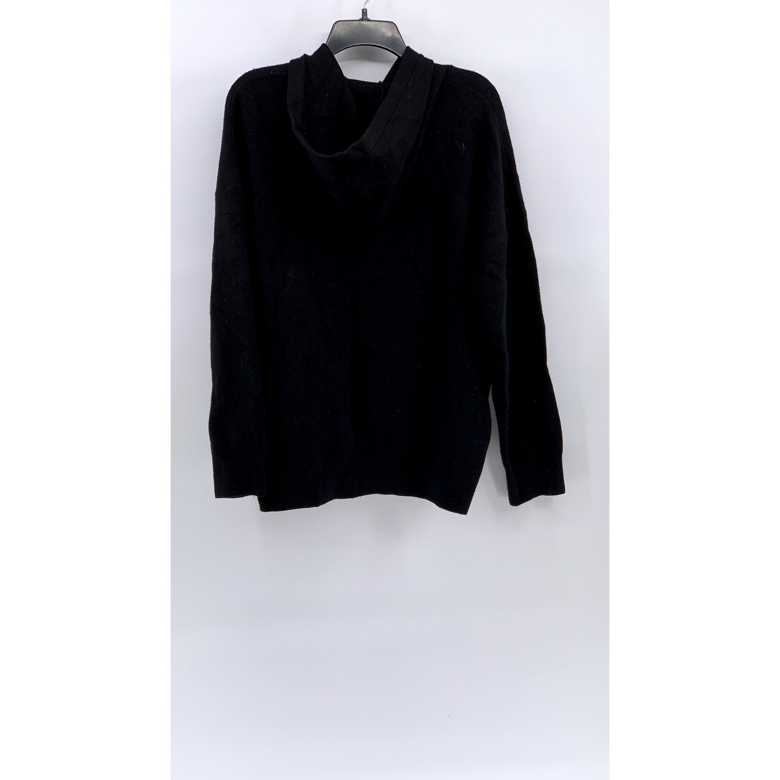 ZARA Men's Black Knit Hoodie SZ L