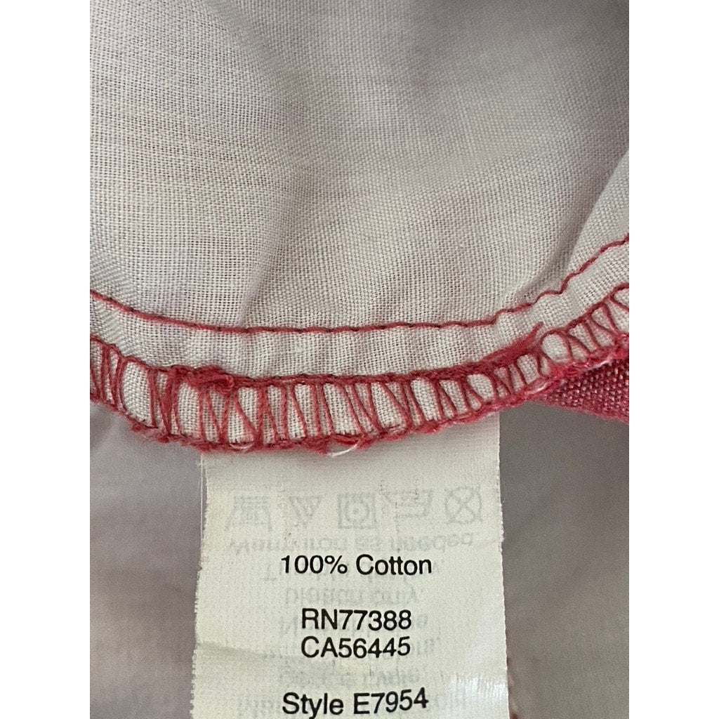 J.CREW Men's Red Gramercy Regular-Fit Cotton Chino Shorts SZ 31