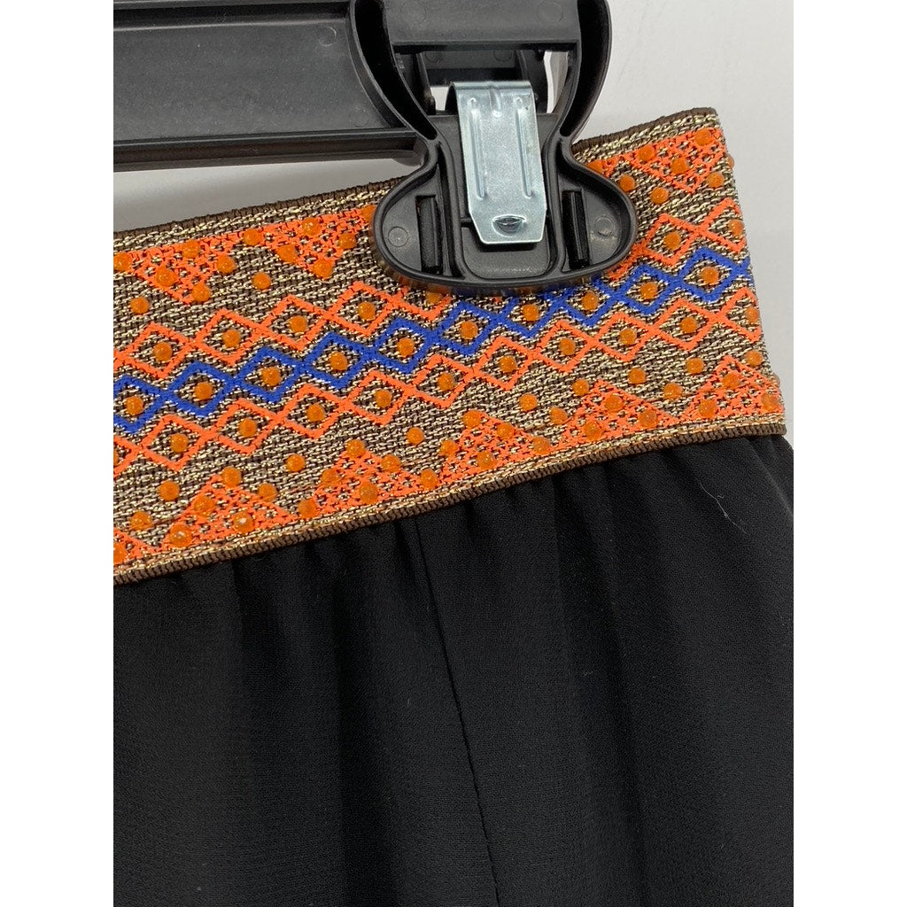 UNBRANDED Boho Chic Womens Flowy Maxi Skirt SZ (S)