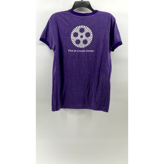ANVIL Men's Purple New York Film Festival Crewneck Short Sleeve T-Shirt SZ M