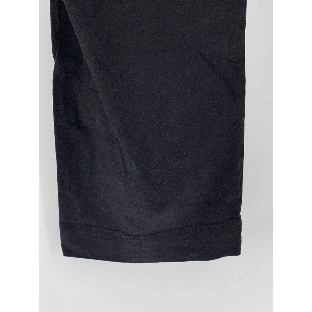 BUFFALO DAVID BITTON Women's Black Straight Leg Pants SZ XL