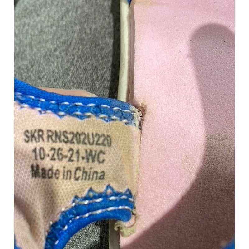 SEE KAI RUN Toddler Girls' Multi-Color Open-Toe Lightweight Sandals SZ 6