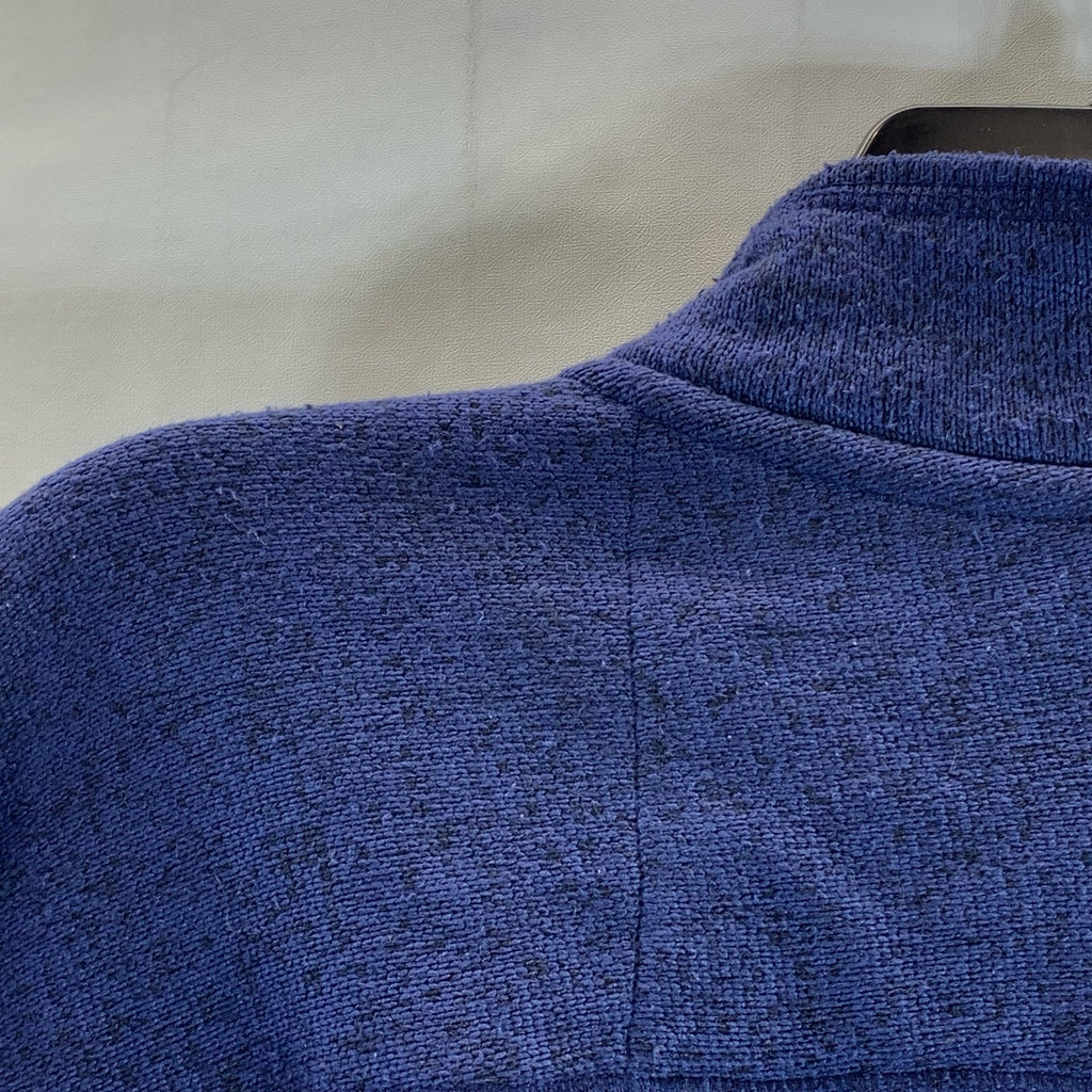 ZEROXPOSUR Men's Dark Blue Stand Collar Zip-Up Jacket SZ 2XL