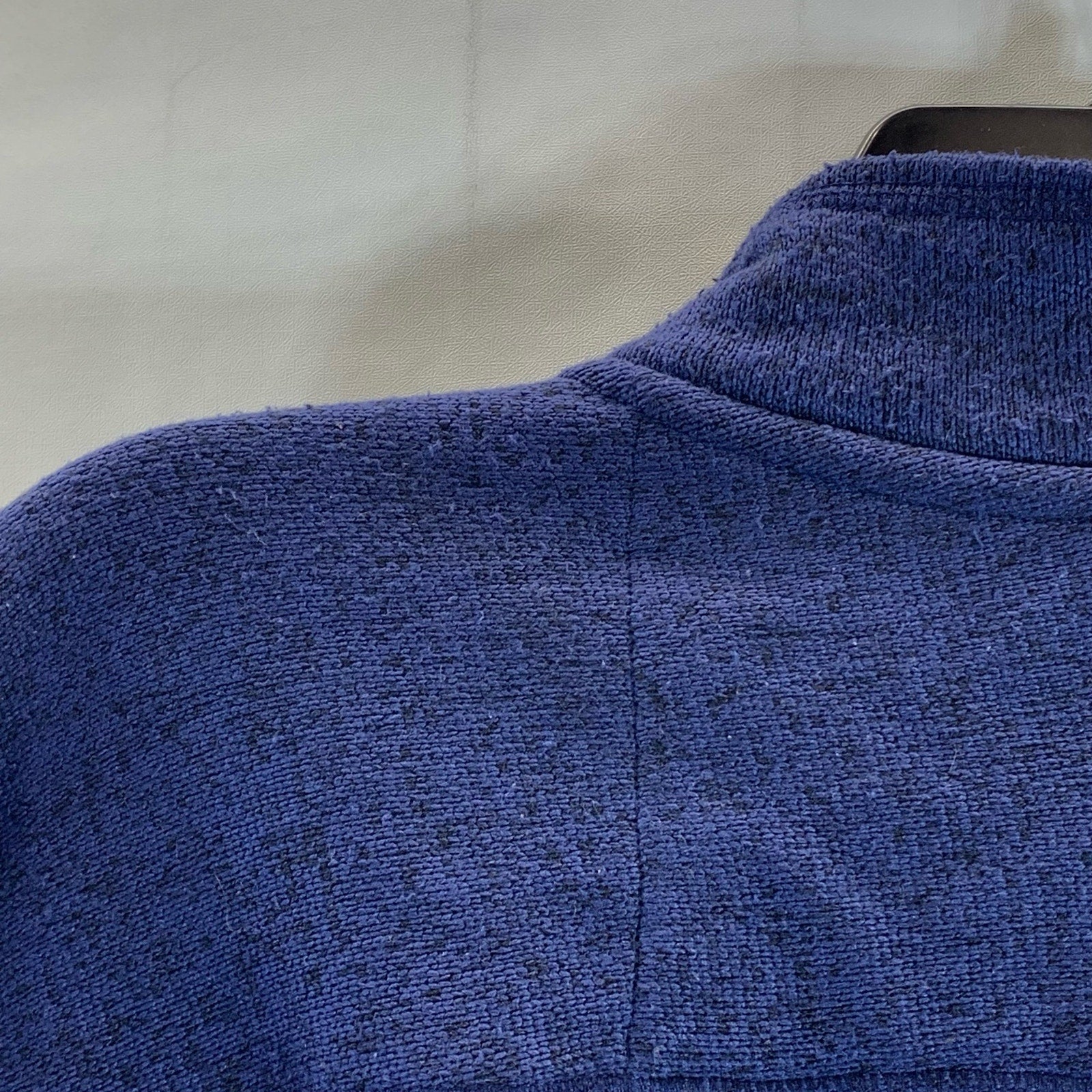 ZEROXPOSUR Men's Dark Blue Stand Collar Zip-Up Jacket SZ 2XL