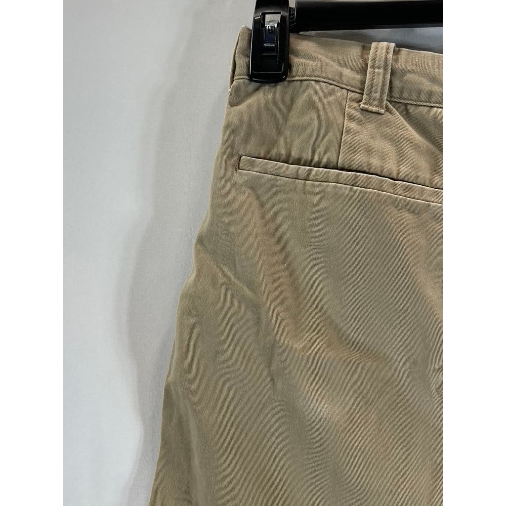 J. CREW Men's Tan Reade Stretch Four-Pocket 7" Chino Shorts SZ 32