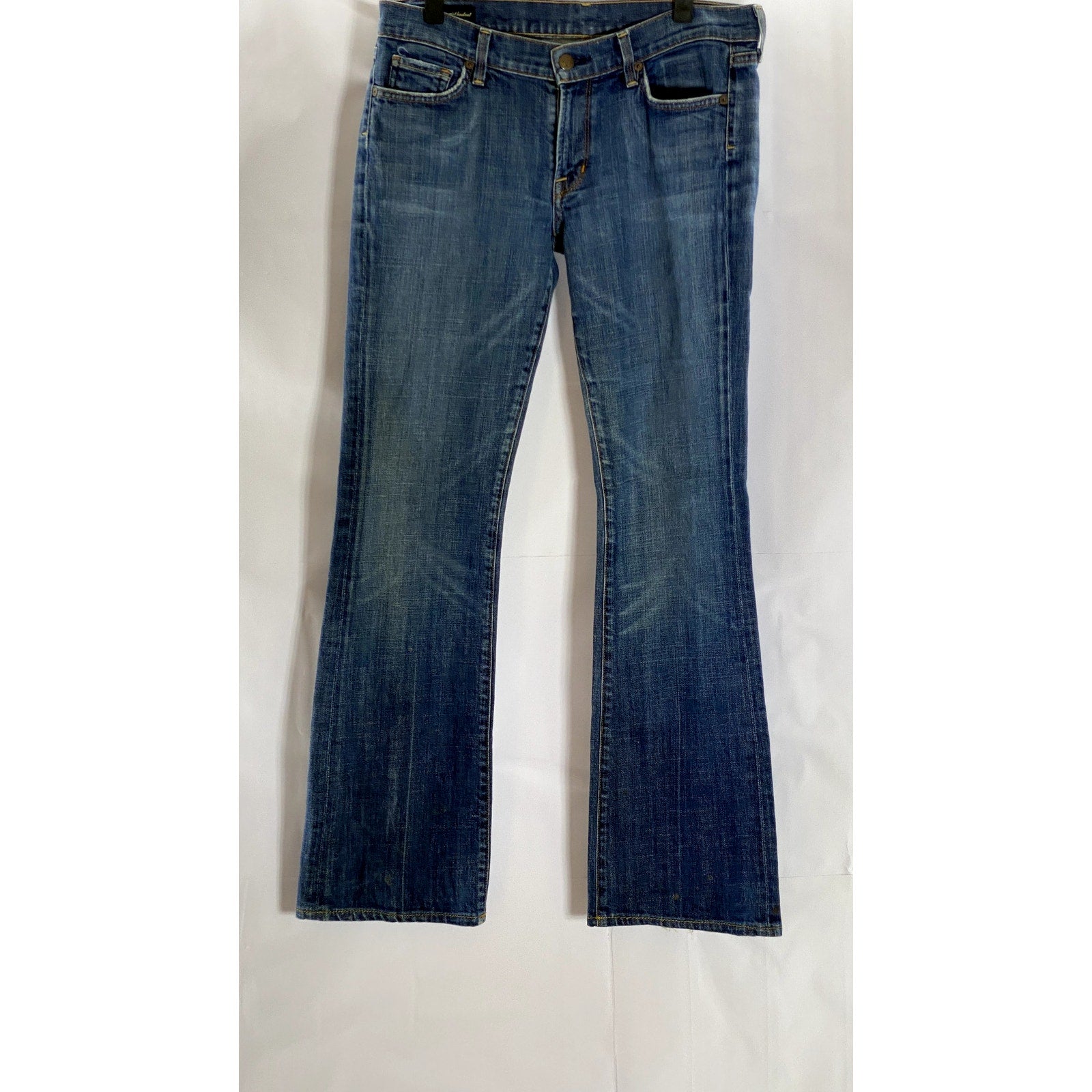 CITIZENS OF HUMANITY By Jerome Dahan Women's Blue Low-Waist Bootcut Jeans SZ 30