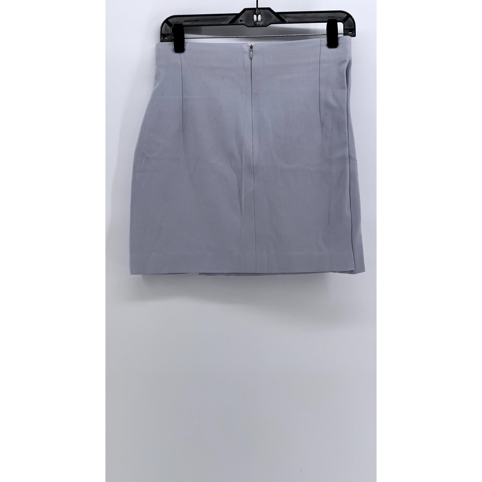 VERTIGO Women's Lilac Solid A-Line Mini Skirt SZ 10