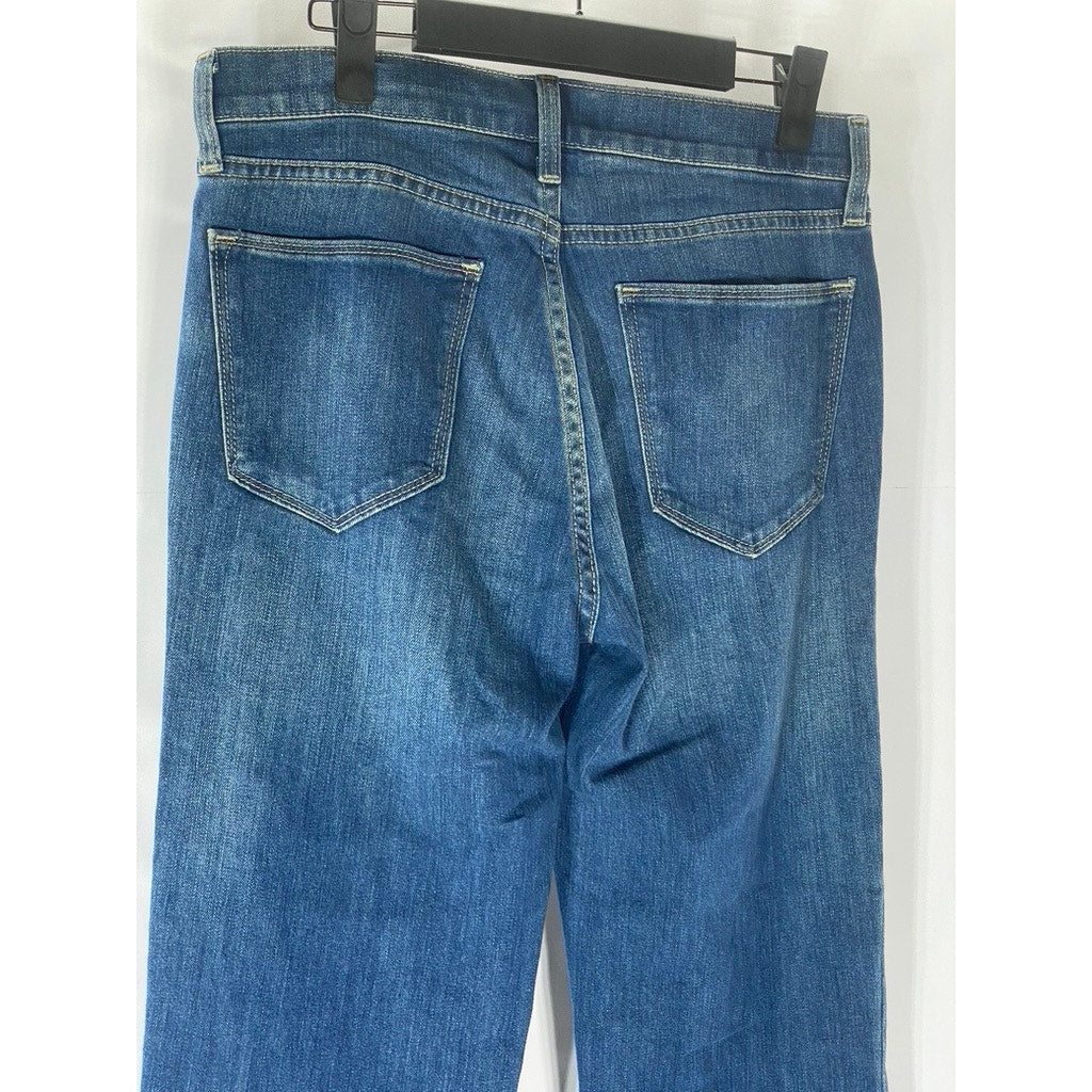 GAP Women's Dark Blue Denim Regular-Fit Bootcut Five-Pocket Jean SZ 4/27