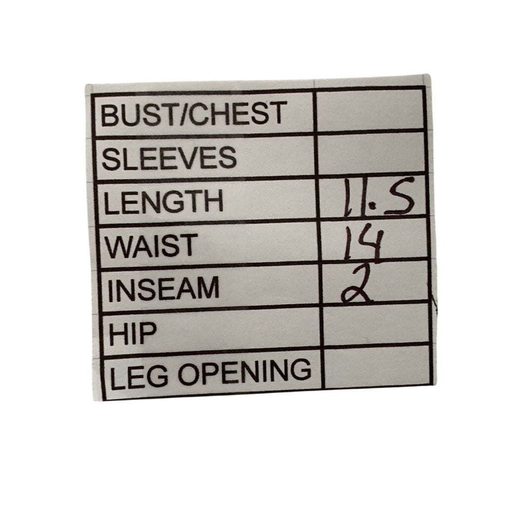 UNBRANDED Women's Gray-White Cheetah Print Pull-On Casual Shorts SZ S