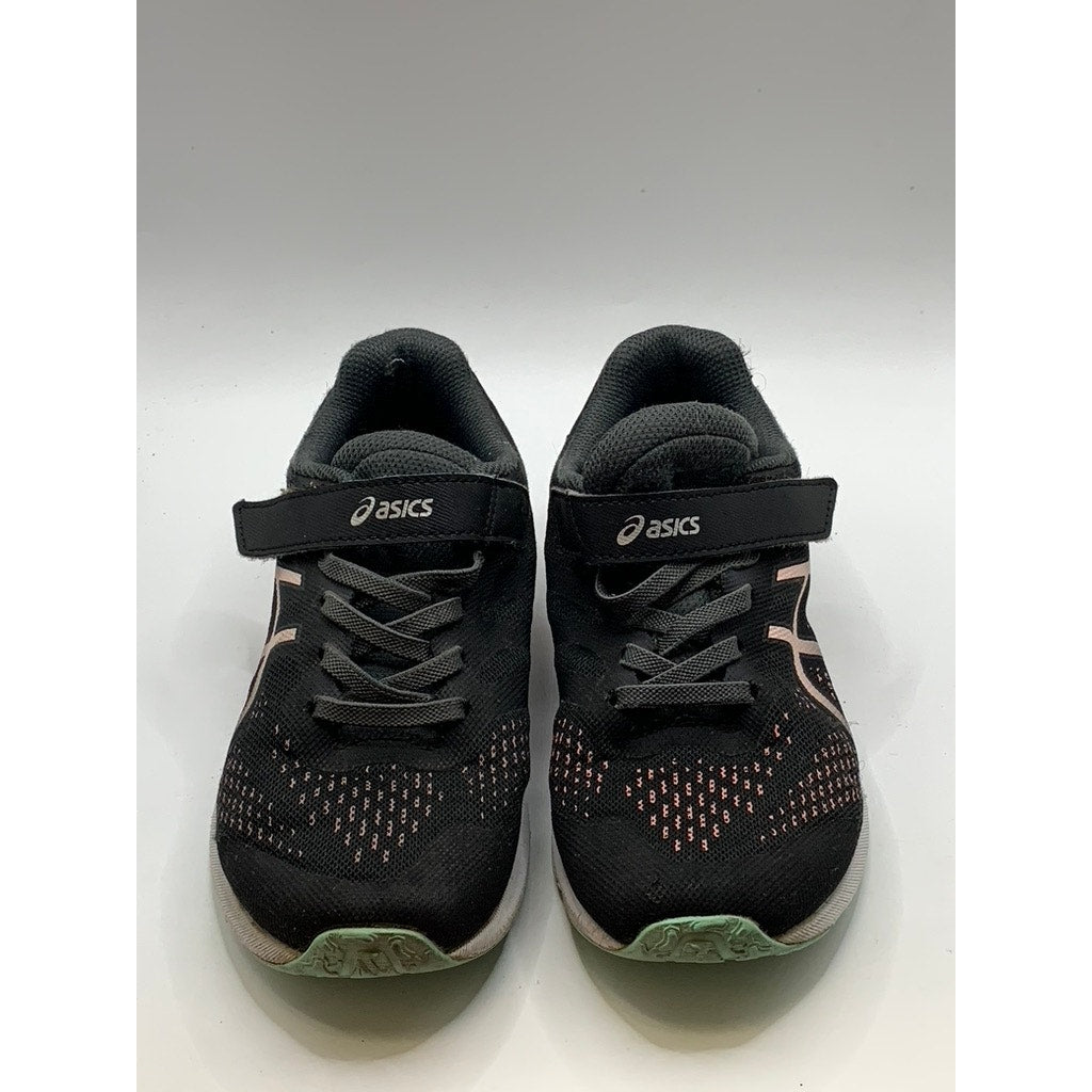 ASCIS Girls' Black Mesh Lazerbeam Running Lace-Up Sneakers SZ 2