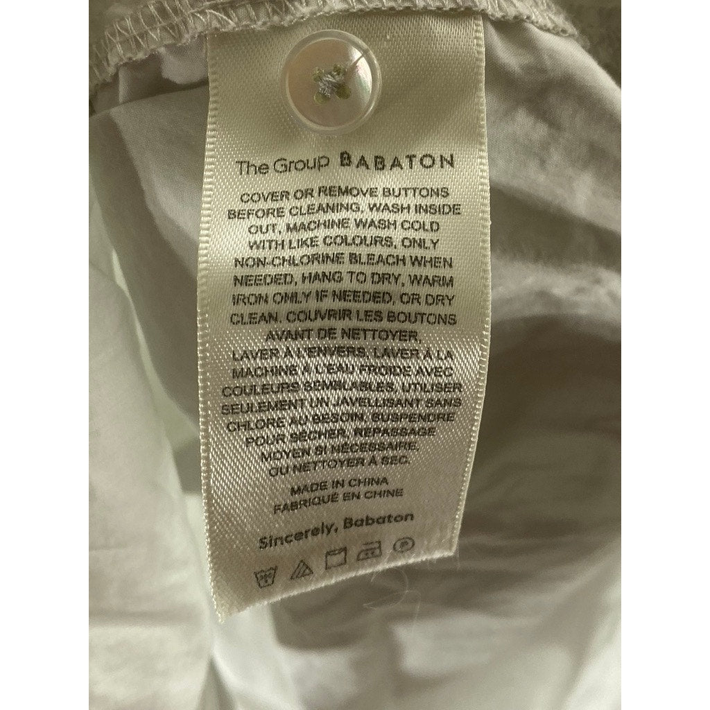 THE GROUP BY BABATON Men’s Gray Long Sleeve Button-Up Shirt SZ L