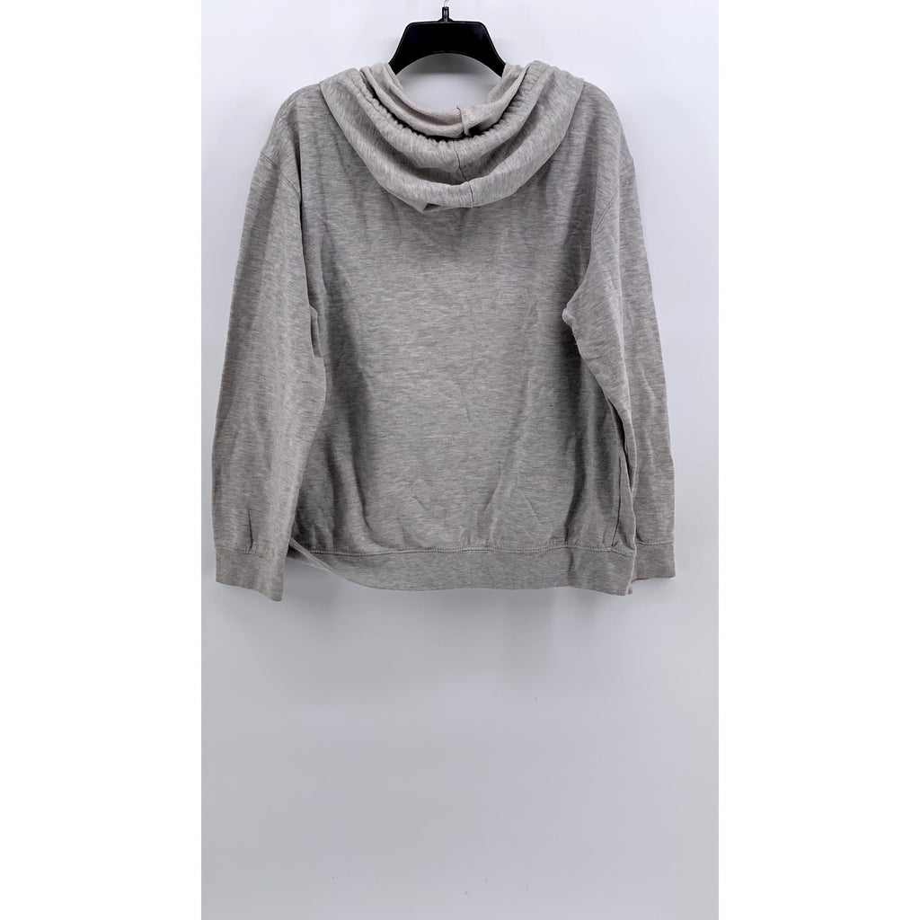 NICKELODEON Kids' Gray Graphic Hey Arnold! Pullover Hoodie SZ XL