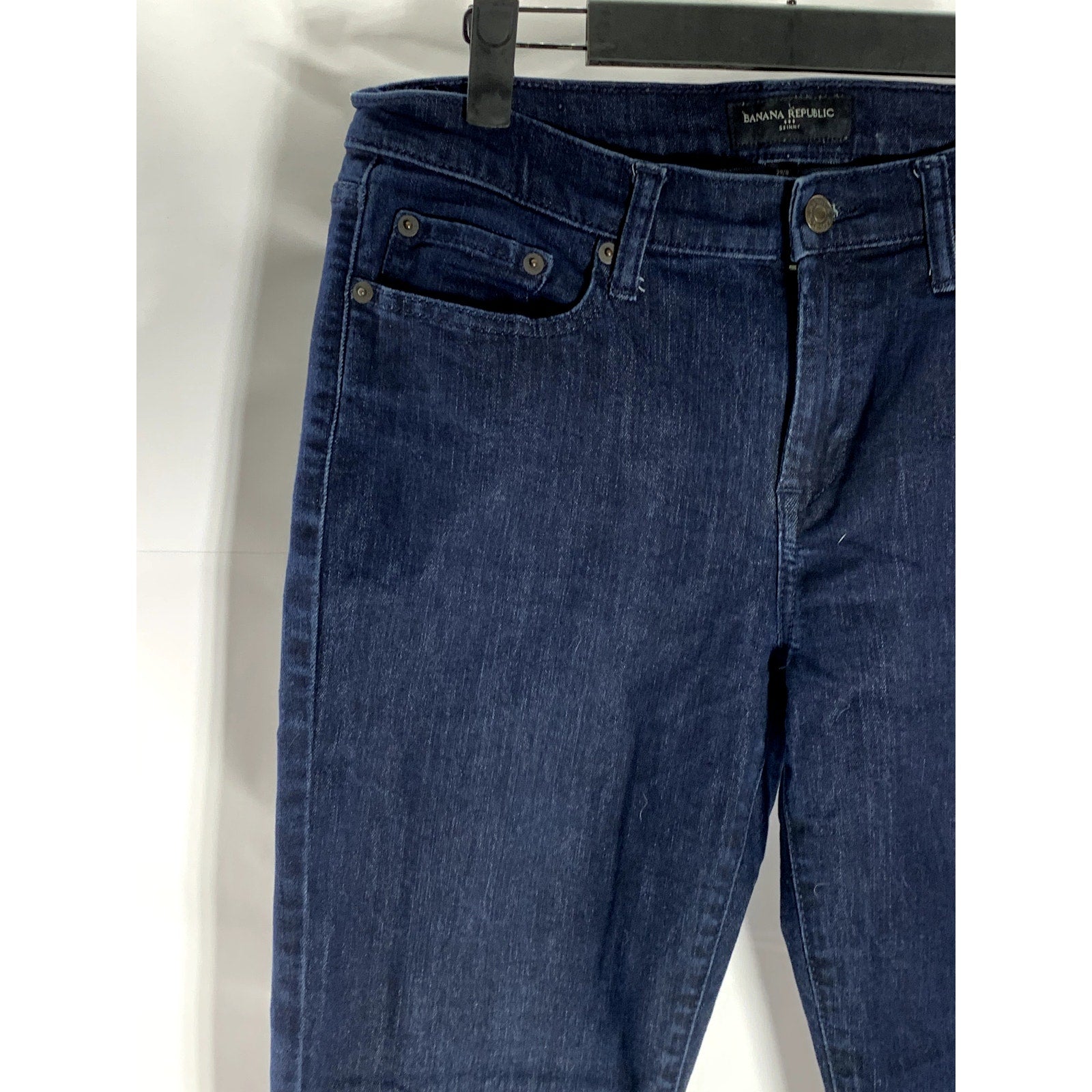 BANANA REPUBLIC Women's Dark Blue Regular-Fit Skinny Five-Pocket Jean SZ 29/8