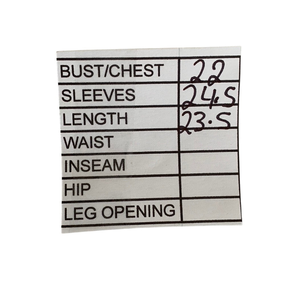 PACSUN Women's Dark Blue Denim Button-Up Sherpa Oversized Trucker Jacket SZ L